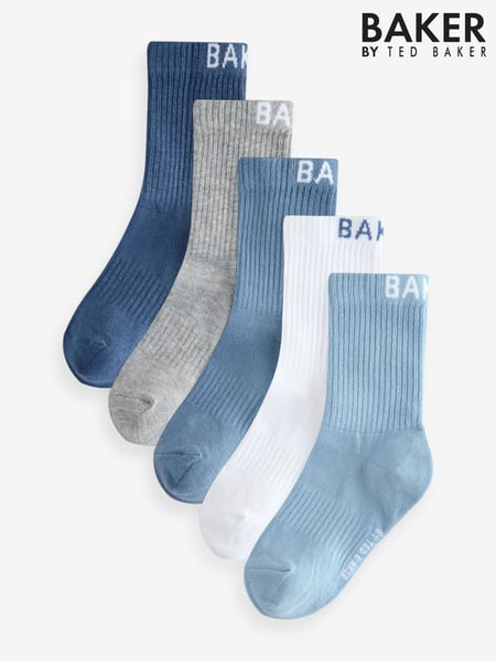 Baker by Ted Baker Boys Socks 5 Pack (E94384) | € 20 - € 22