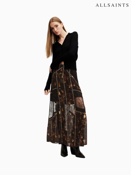 AllSaints Black Bryn Skirt (E97691) | € 310