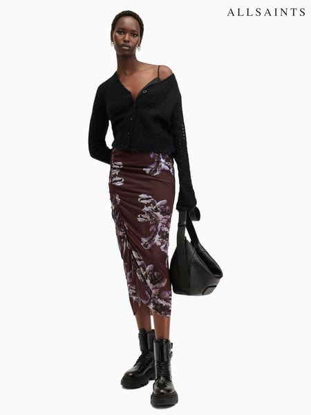 AllSaints Red Nora Skirt (E97730) | € 139