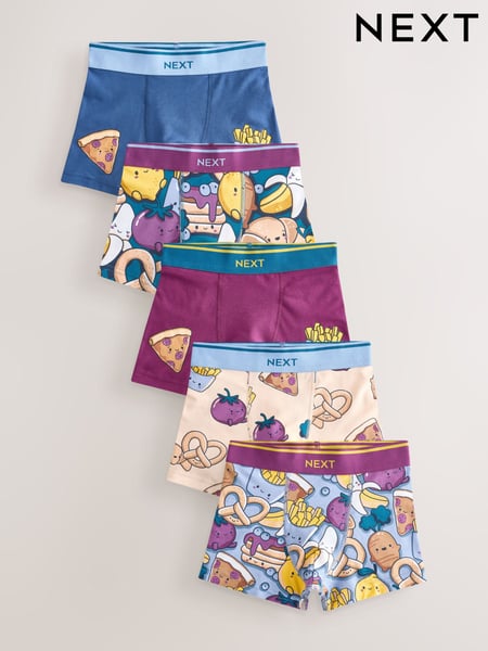 Food Print Trunks 5 Pack (1.5-12yrs) (E98886) | € 20 - € 23