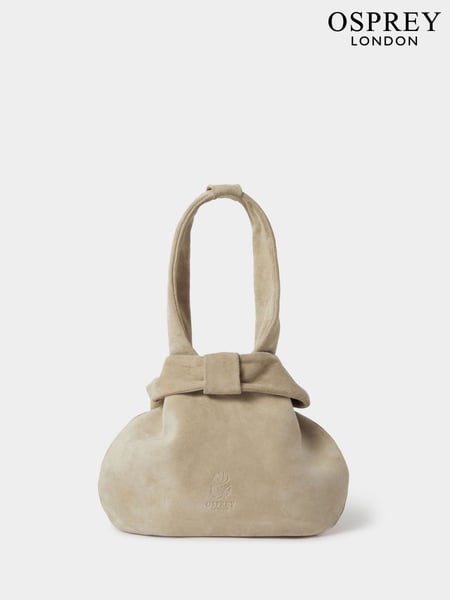 Osprey London The Suede Opera Nude Bag (F03575) | € 139