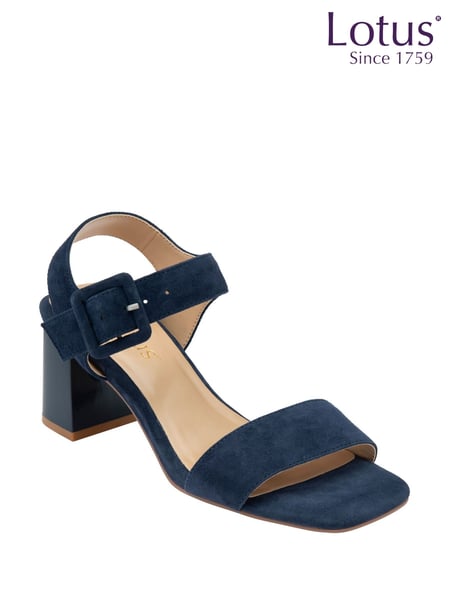 Lotus Blue Heeled Sandals (F04655) | € 109