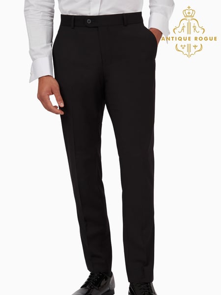 Antique Rogue Black Twill Trousers (F04924) | € 147