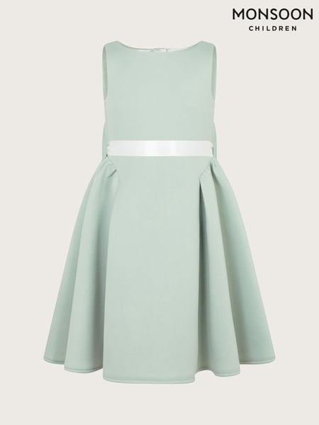 Monsoon Green Molly Scuba Bridesmaid Dress (F06629) | € 86 - € 101