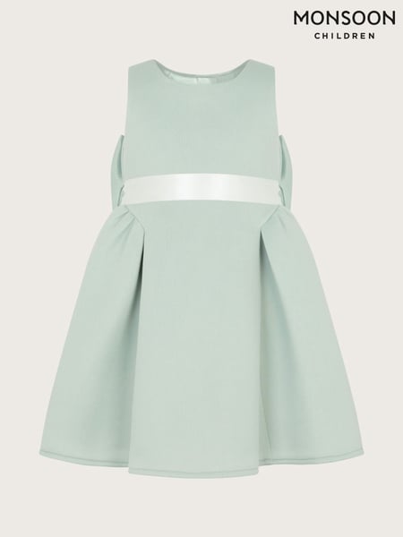 Monsoon Green Baby Molly Scuba Bridesmaid Dress (F06657) | € 70 - € 78