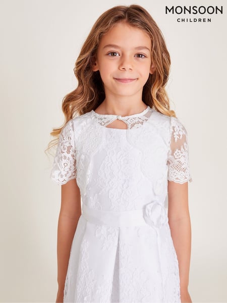 Monsoon White Lola Lace Shrug (F06667) | € 47 - € 53