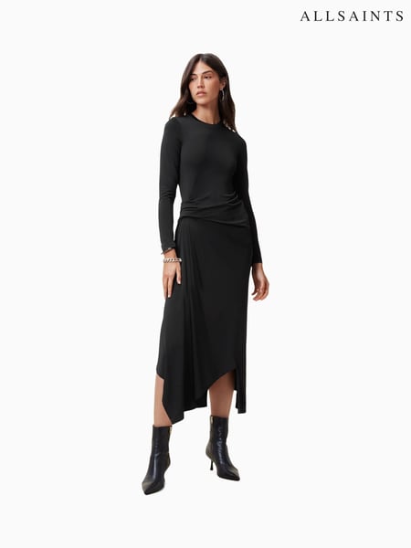 AllSaints Black Rivi Dress (F07397) | € 201