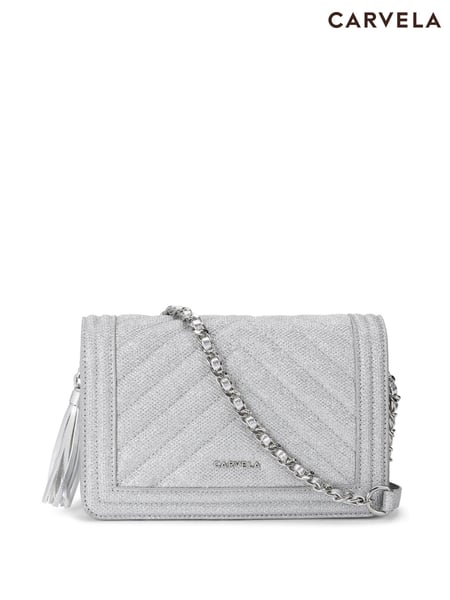 Carvela Lara Tassel Flapover Bag (F08456) | € 170