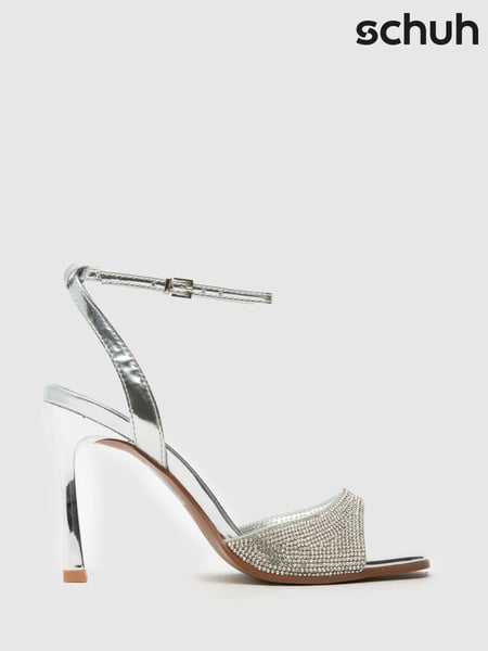 Schuh Silver Sariah Heeled Sandals (F11816) | € 59