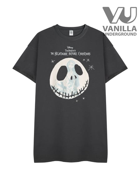 Vanilla Underground Nightmare Before Christmas Womens Nightie (F15734) | 34 €