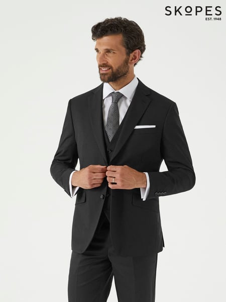 Skopes Black Slim Fit Farnham Suit Jacket (F15801) | € 203