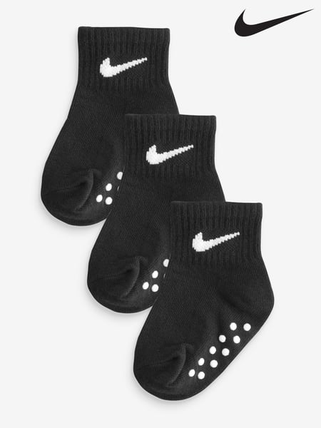 Nike Black Infant Gripper Socks 3 Pack (F16704) | € 16
