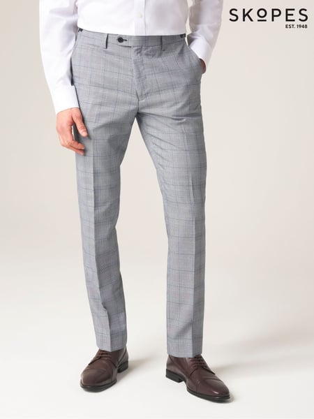 Skopes Grey Tapered Fit Tapered Fit Anello Suit Trousers (F18920) | € 92