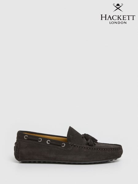 Suede Driver Loafer With Tassel (F22736) | € 265