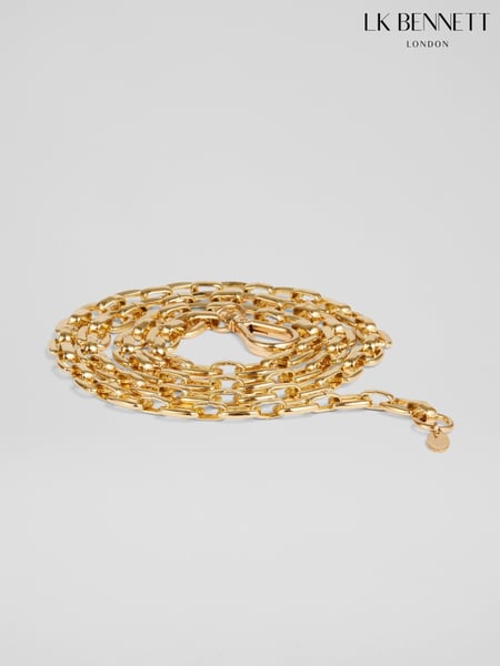 LK Bennett Metallic Truly Chain Belt (F23109) | € 123