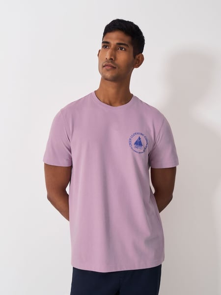 Crew Clothing Embroidered Boat 100% Cotton T-Shirt (F26467) | 45 €