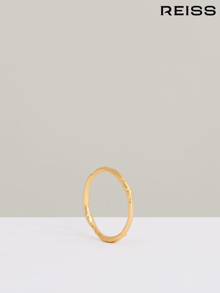 Reiss Gold Tone Monisha Molten Curve Bangle (F27977) | € 90
