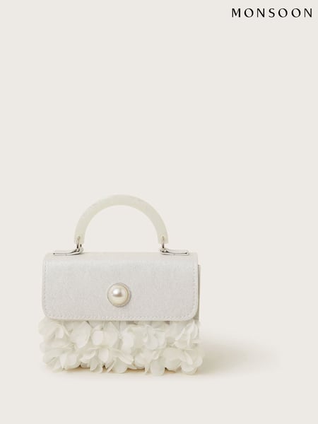 Monsoon Natural Shimmery Petal Pearl Handbag (F35821) | € 27