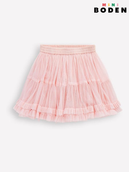 Boden Pink Tulle Ruffle Skirt (F36395) | € 29 - € 34