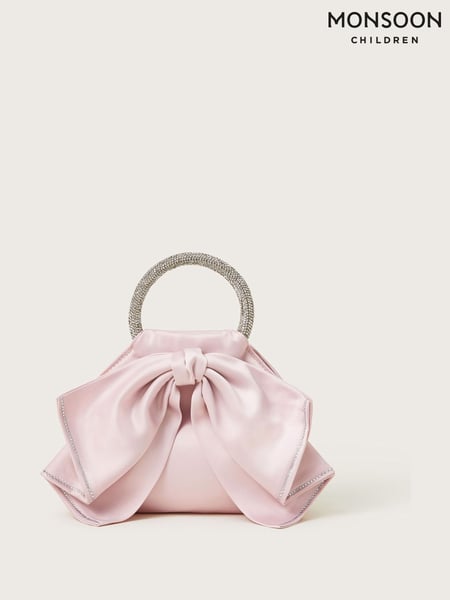 Monsoon Pink Bow Dazzle Cross Body Bag (F38968) | € 31