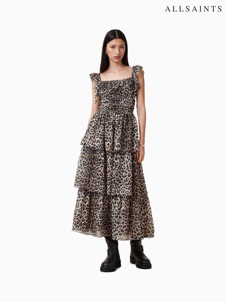 AllSaints Animal Solonda Dress (F41515) | € 342