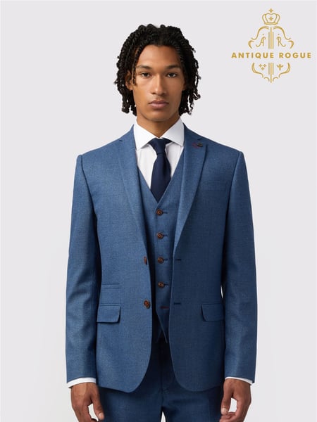 Antique Rogue Grey Blake Texture Jacket (F42876) | € 195