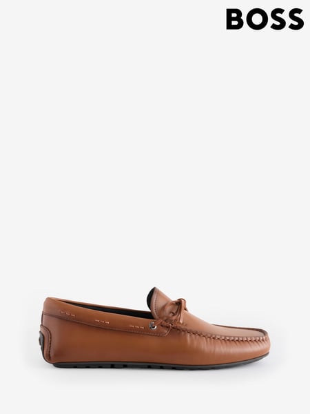 BOSS Brown Noel Loafers (F44453) | € 310