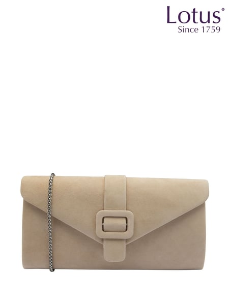 Lotus Nude Clutch Bag with Chain (F45735) | € 125