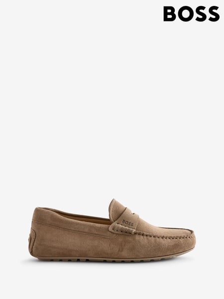 BOSS Light Brown Noel Loafers (F46464) | € 310