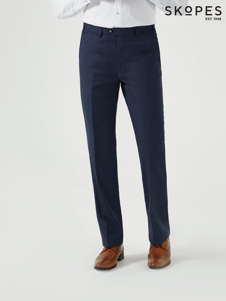 Skopes Blue Tailored Fit Wool Blend Joss Suit Trousers (F47374) | € 108