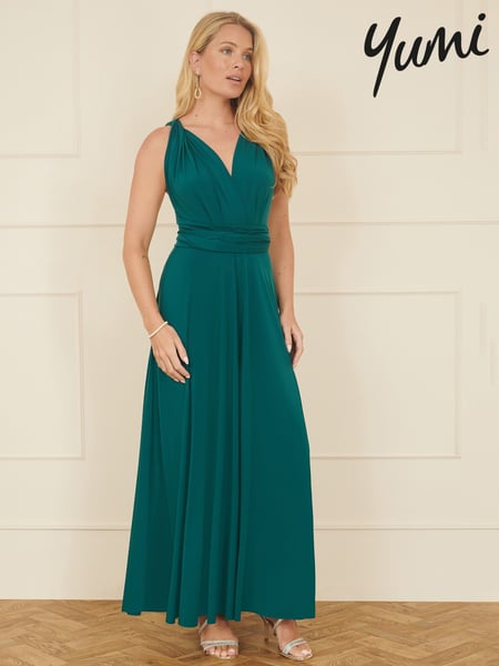 Yumi Green Jersey Stretch Multiway Midi Dress (F48267) | € 117