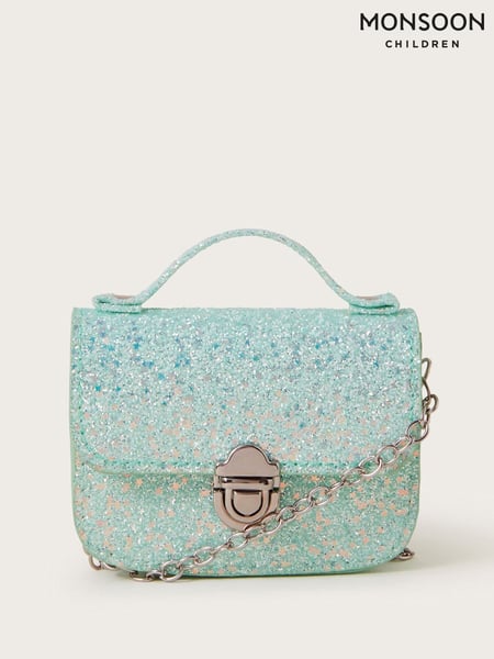 Monsoon Green Glitter Mini Crossbody Bag (F49099) | € 16