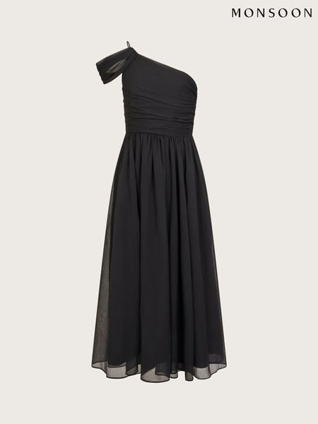 Monsoon Black Texas One Shoulder Prom Dress (F49141) | € 70 - € 78