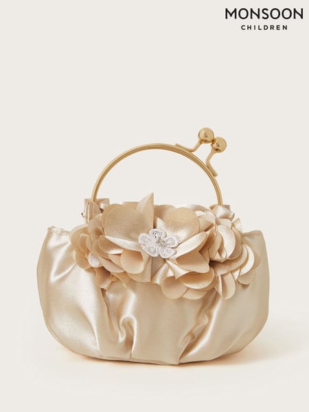 Monsoon Gold Shimmer Bow Frame Bag (F49142) | € 37