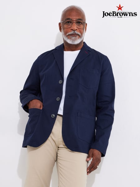 Joe Browns Blue Vintage Workwear Twill Blazer (F50949) | € 115