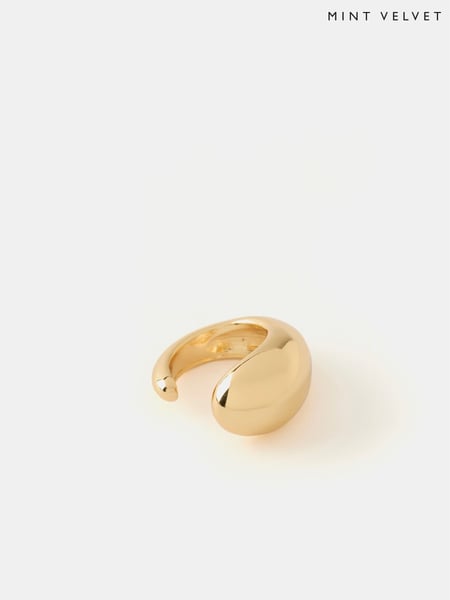 Mint Velvet Gold Tone Teardrop Ring (F52578) | € 39