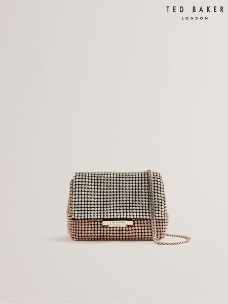 Ted Baker Metallic Gliters-Crystal Mini Cross-Body Bag (F53156) | € 203