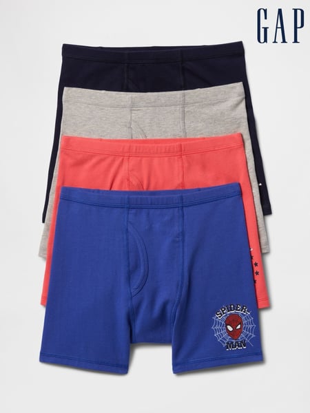 Gap Red Marvel Spider-Man Boxer Briefs 4-Pack (F54678) | € 31