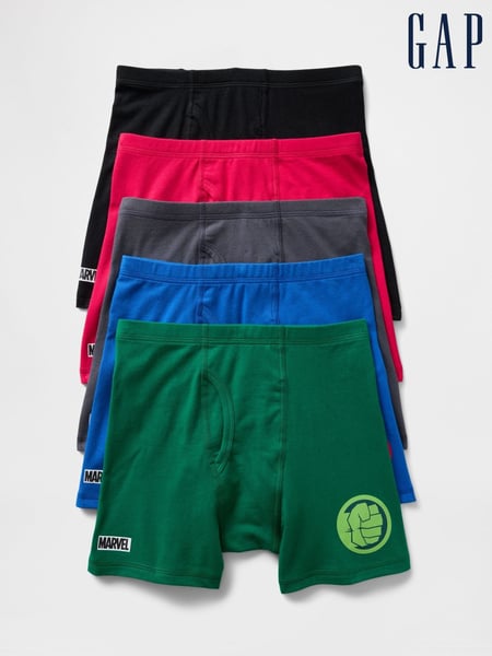 Gap Green Marvel Boxer Briefs 5-Pack (F54679) | € 47