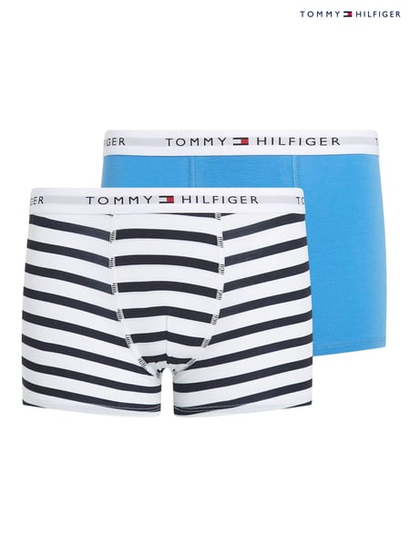 Tommy Hilfiger Light Blue Signature Essential Trunks 3 Pack (F55190) | € 39