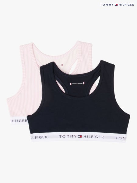 Tommy Hilfiger Pink Tommy Hilfiger White Bralette 2 Pack (F55740) | € 42