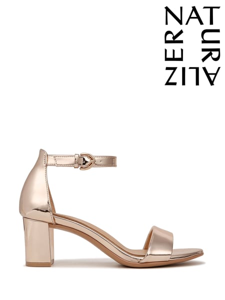 Naturalizer Silver Vera Wide Fit Ankle Strap Sandals (F57280) | € 187