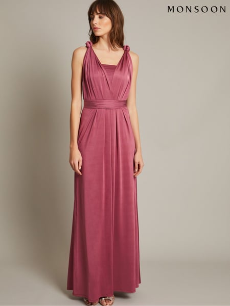 Monsoon Pink Thea Multiway Bridesmaid Dress (F57927) | € 172