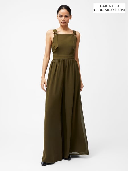 French Connection Green Azra Eden Mix Jumpsuit (F58987) | € 219
