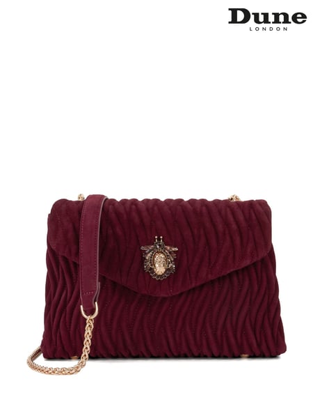 Dune London Red Darling Bug Quilt Shoulder Bag (F63941) | € 248