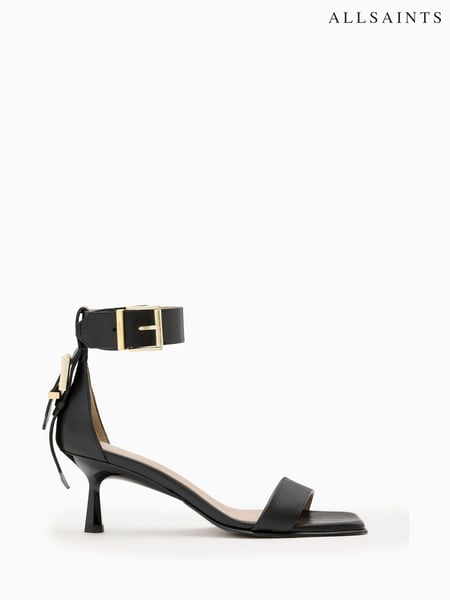 AllSaints Black Noir Low Sandals (F64248) | € 357