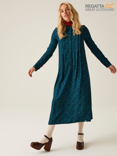 Regatta Blue Womens Orla Kiely Winter Dress (F65287) | € 43