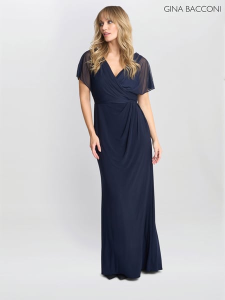 Gina Bacconi Blue Elliot Jersey Maxi Dress (F68997) | € 406
