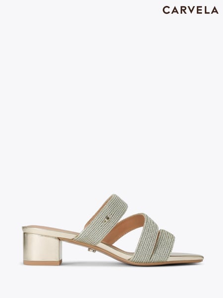 Carvela Gala Block Mule Jewel Sandals (F76073) | € 217