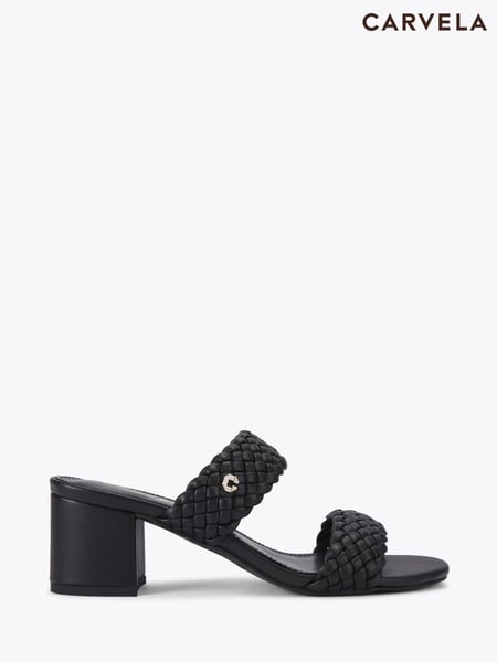 Carvela Twisted Black Sandals (F76123) | € 123